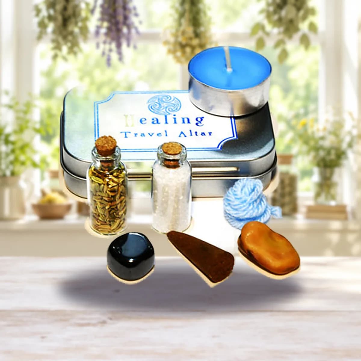 Healing travel altar