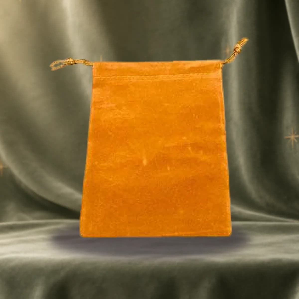 Brown Velveteen Bag