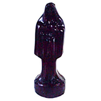 10" Black Holy Death candle
