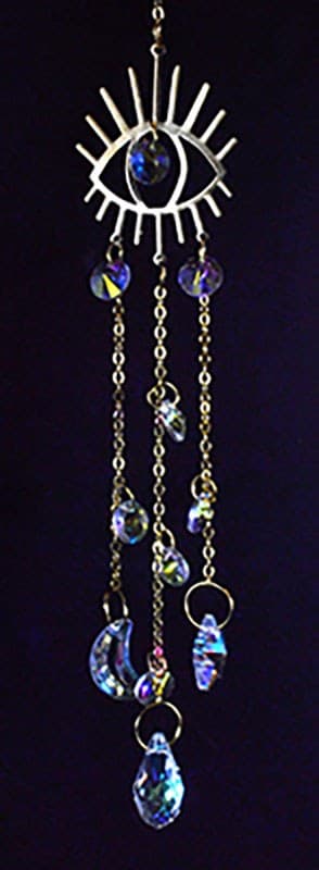 12" Evil Eye sun catcher