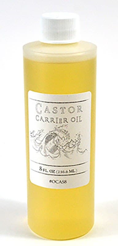 8oz Castor carrier oil