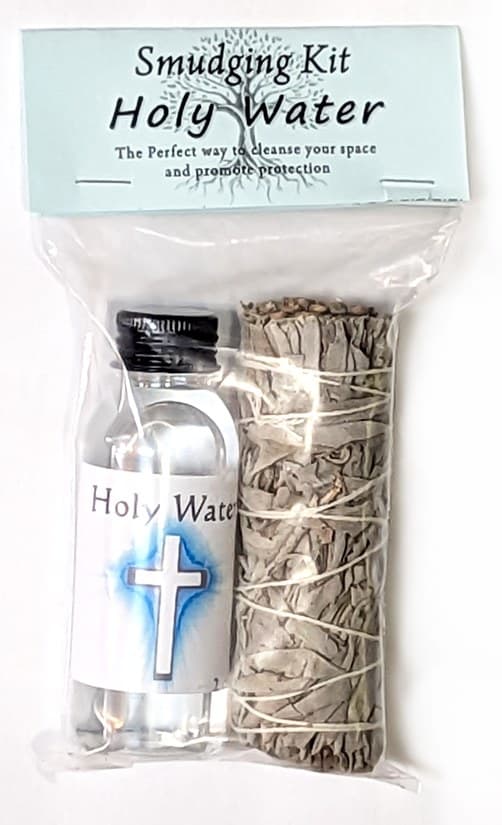 Holy Water smudge kit