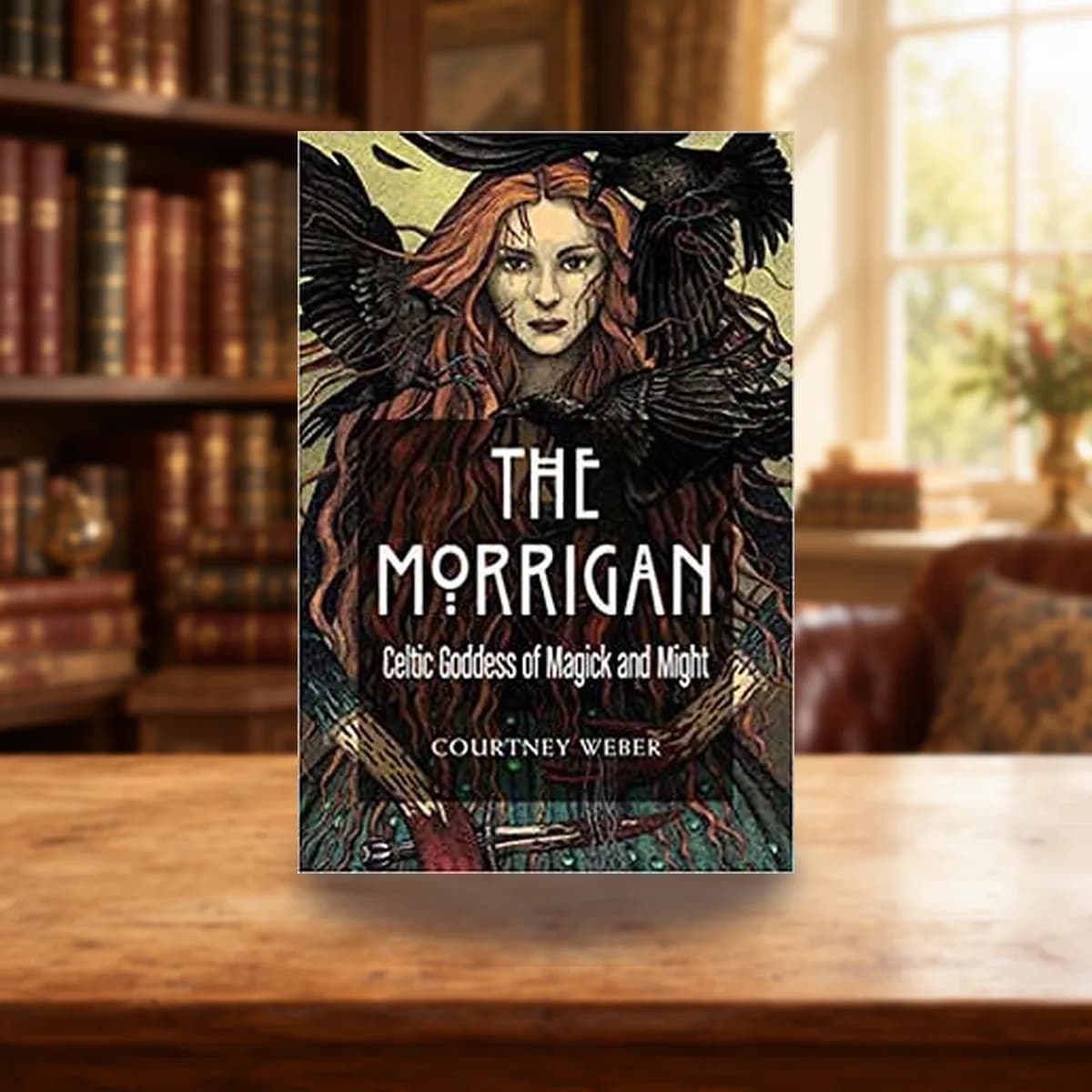Morgan Celtic Goddess of Magick & Might by Courtney Weber