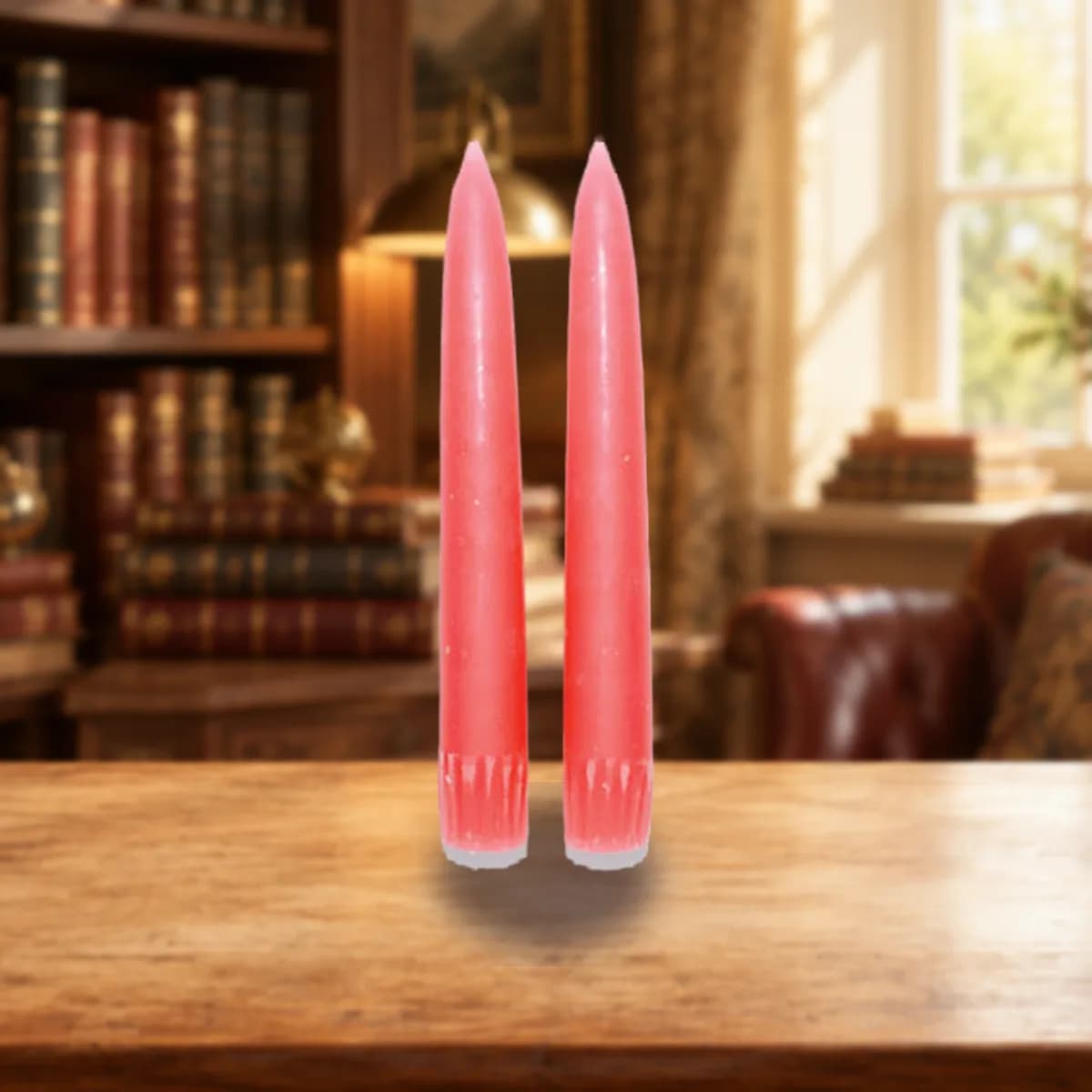 7" Mauve taper pair