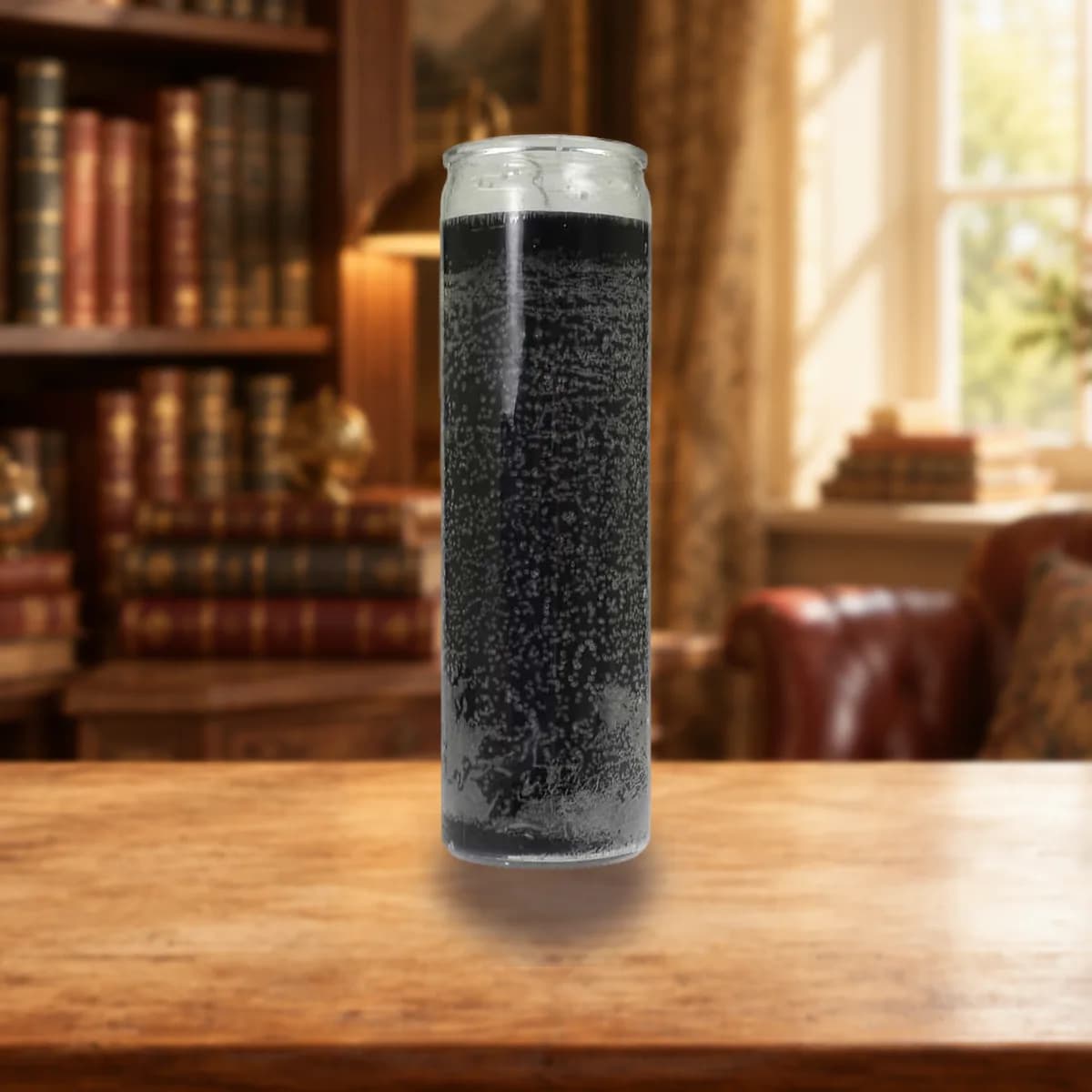 Black 7-day jar candle