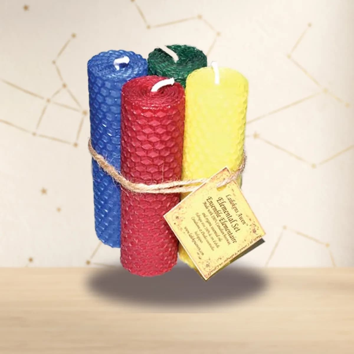 4 1/4" Elemental set Lailokens Awen candle