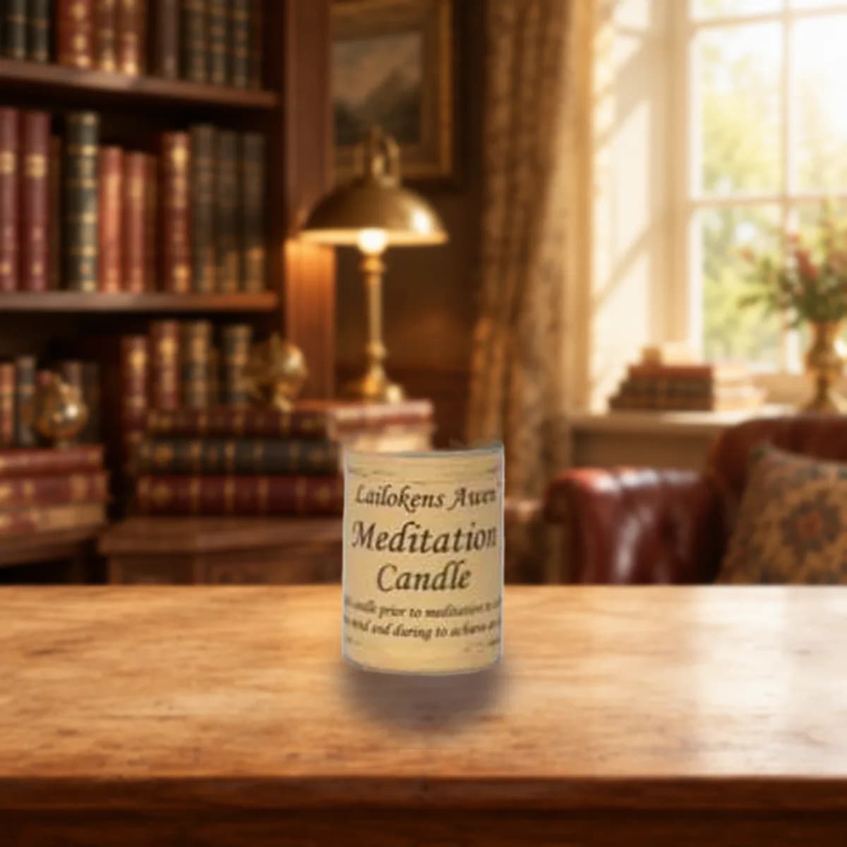 4 1/4" Meditation Lailokens Awen candle