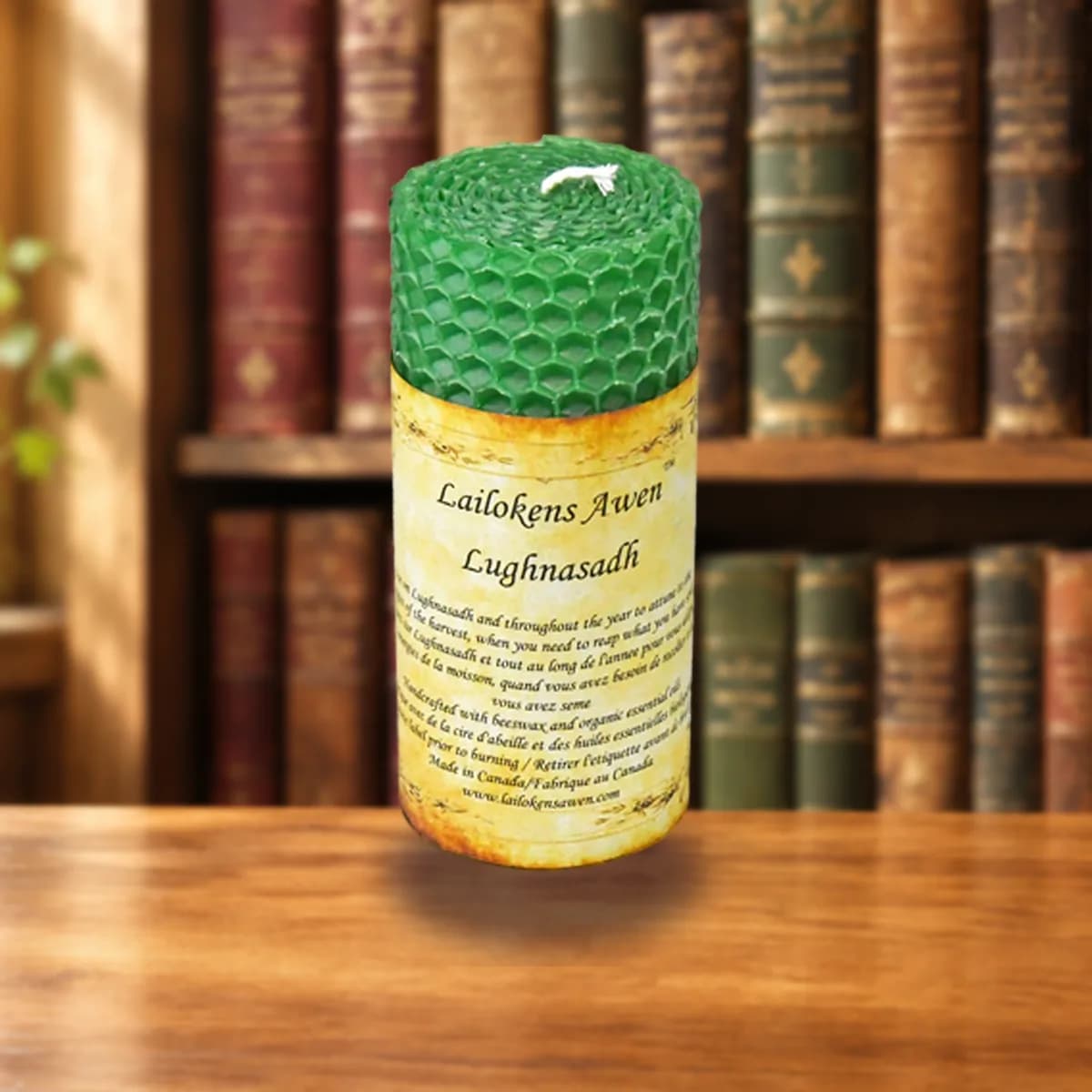 4" Lughnasadh Altar Lailokens Awen candle