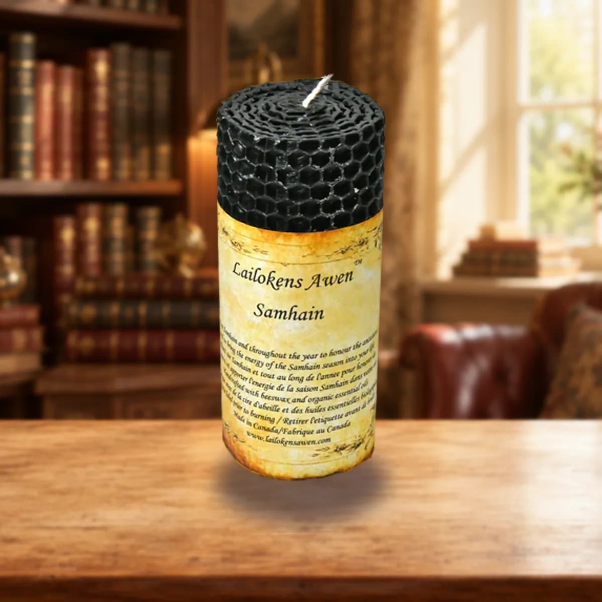 4" Samhain Sabbat Lailokens Awen candle