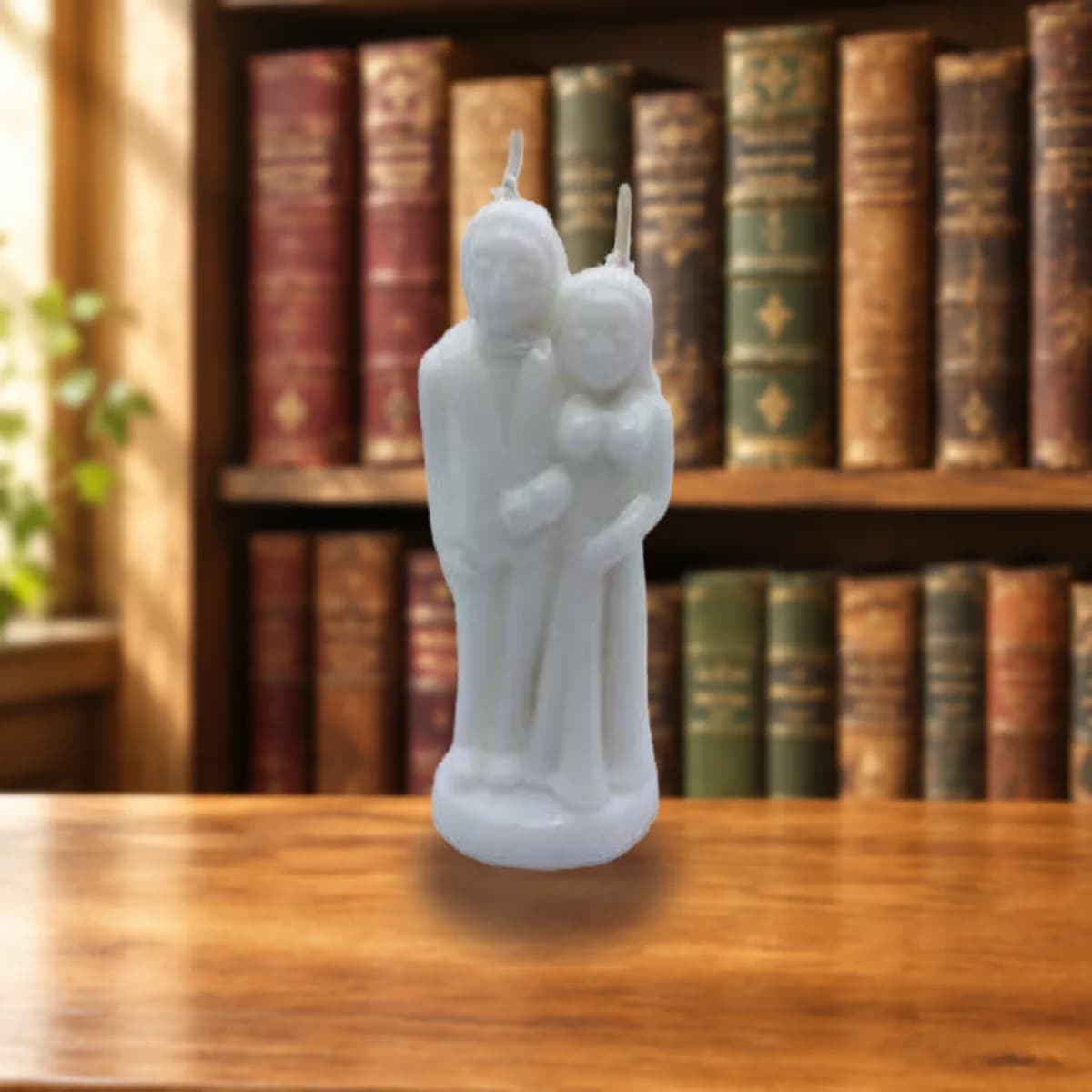 White Marriage candle
