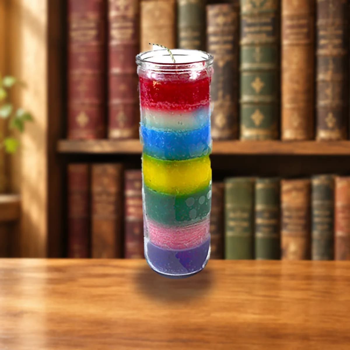 7 Color 7-day jar candle