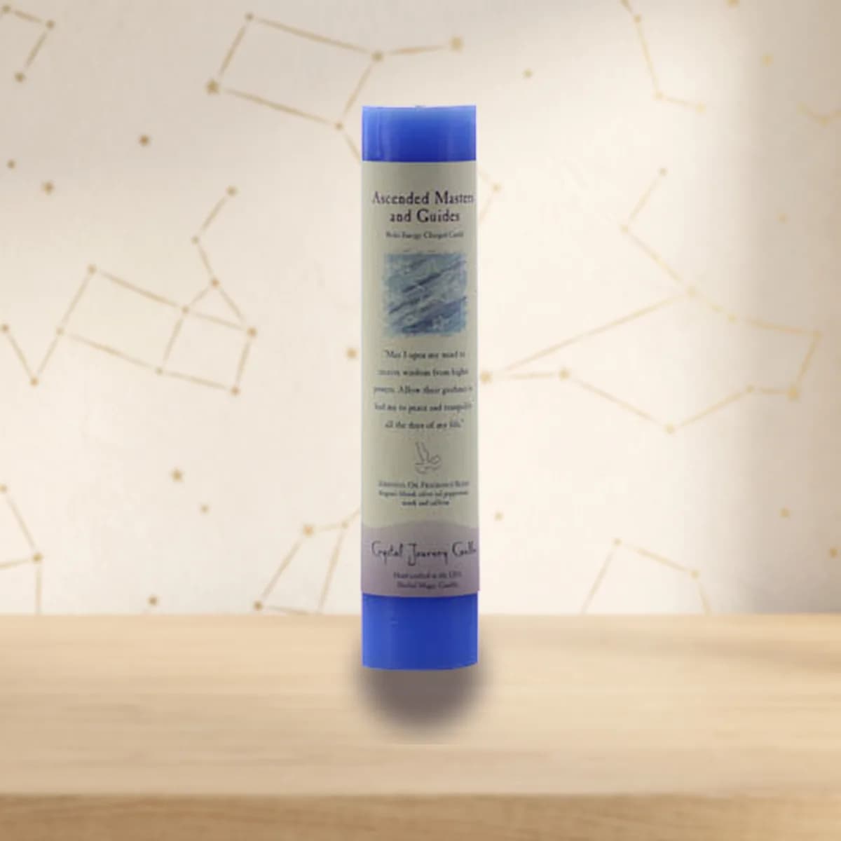Ascended master & Guides Reiki Charged pillar candle