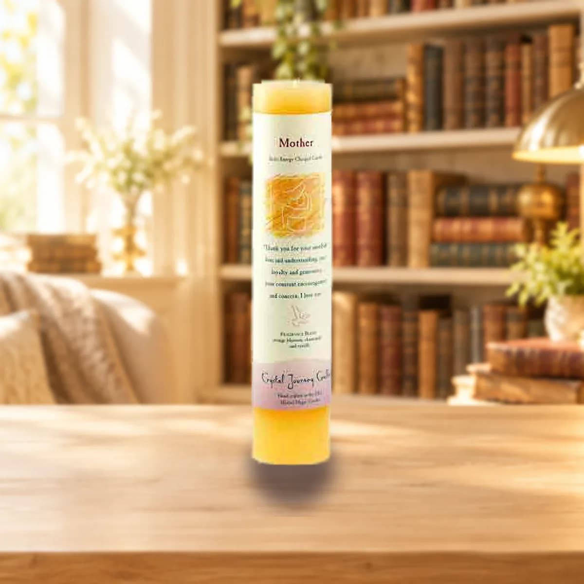 Mother Reiki Charged Pillar Candle