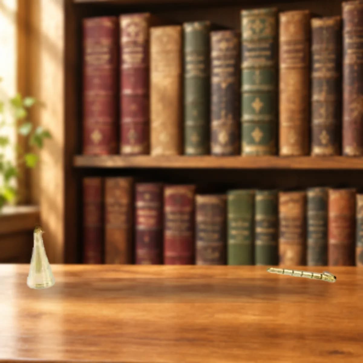 Long Brass Candle Snuffer
