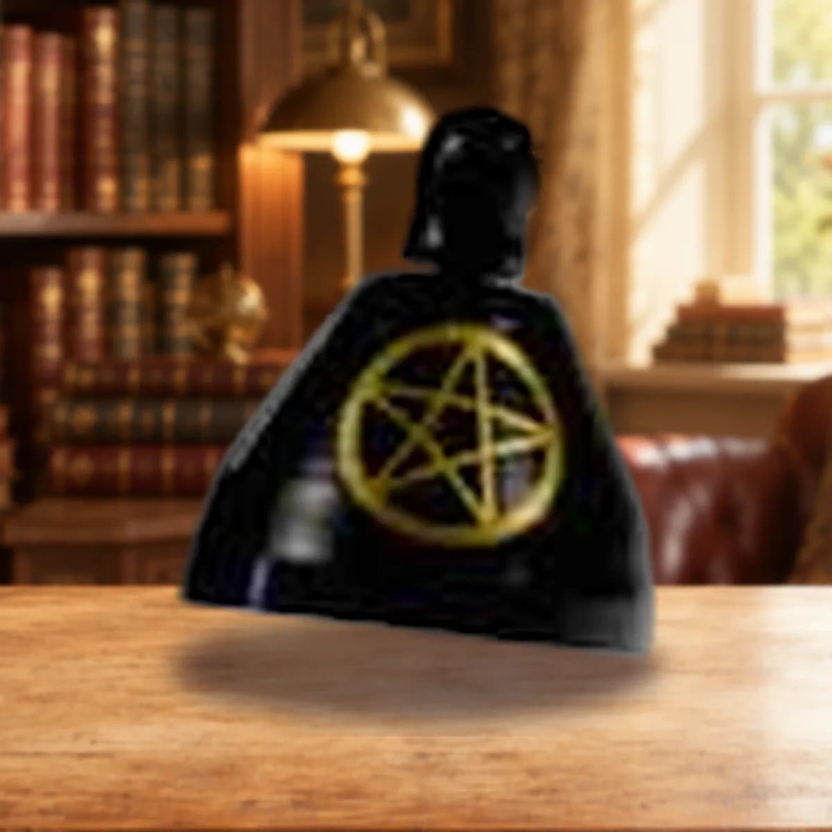 Pentagram candle snuffer 7"