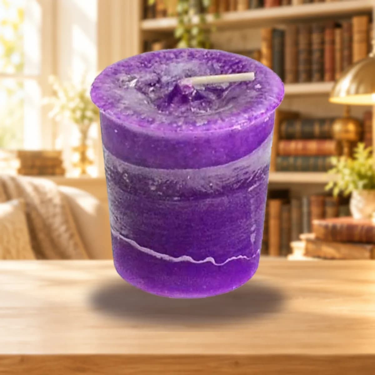 Crown Chakra votive candle