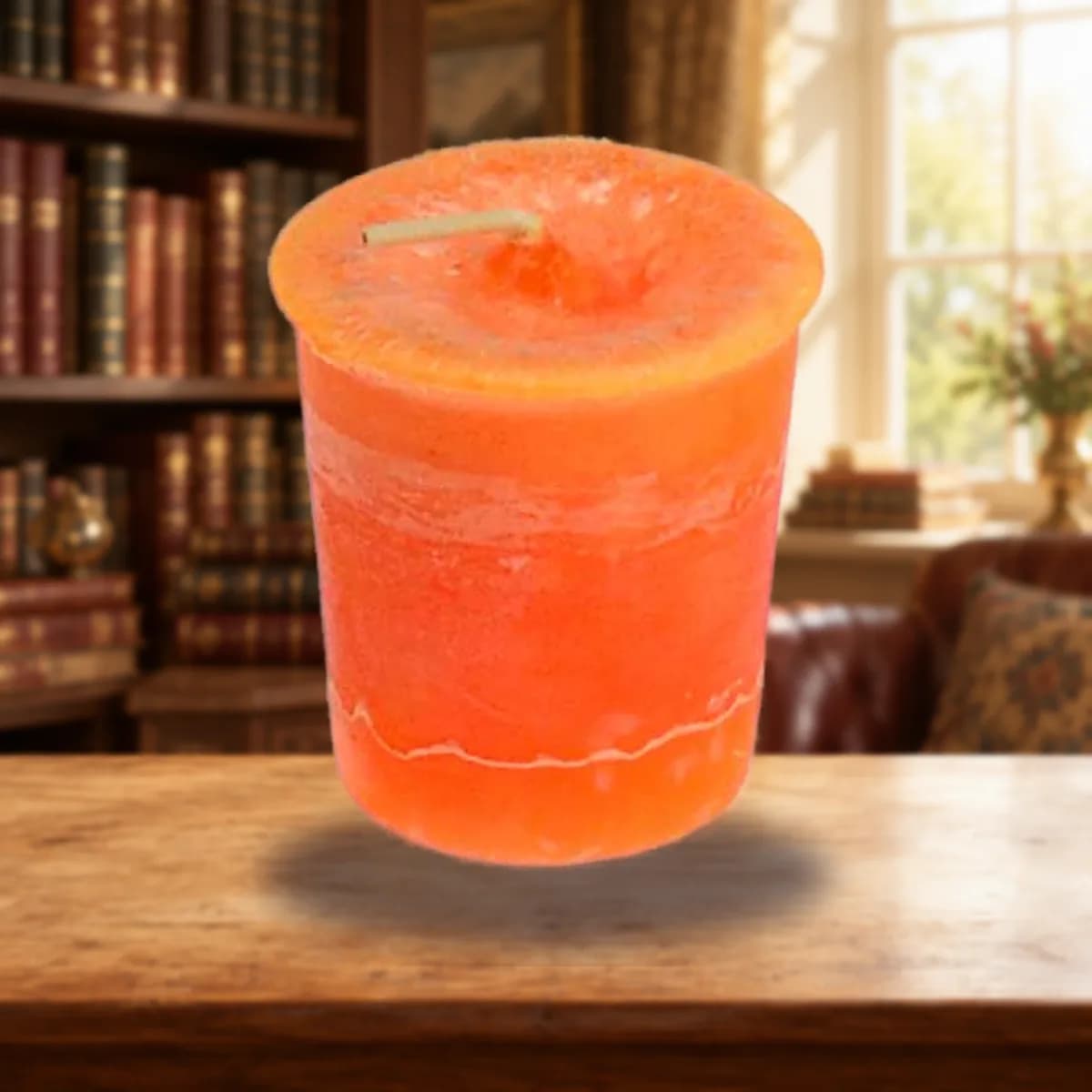Sacral Chakra votive candle
