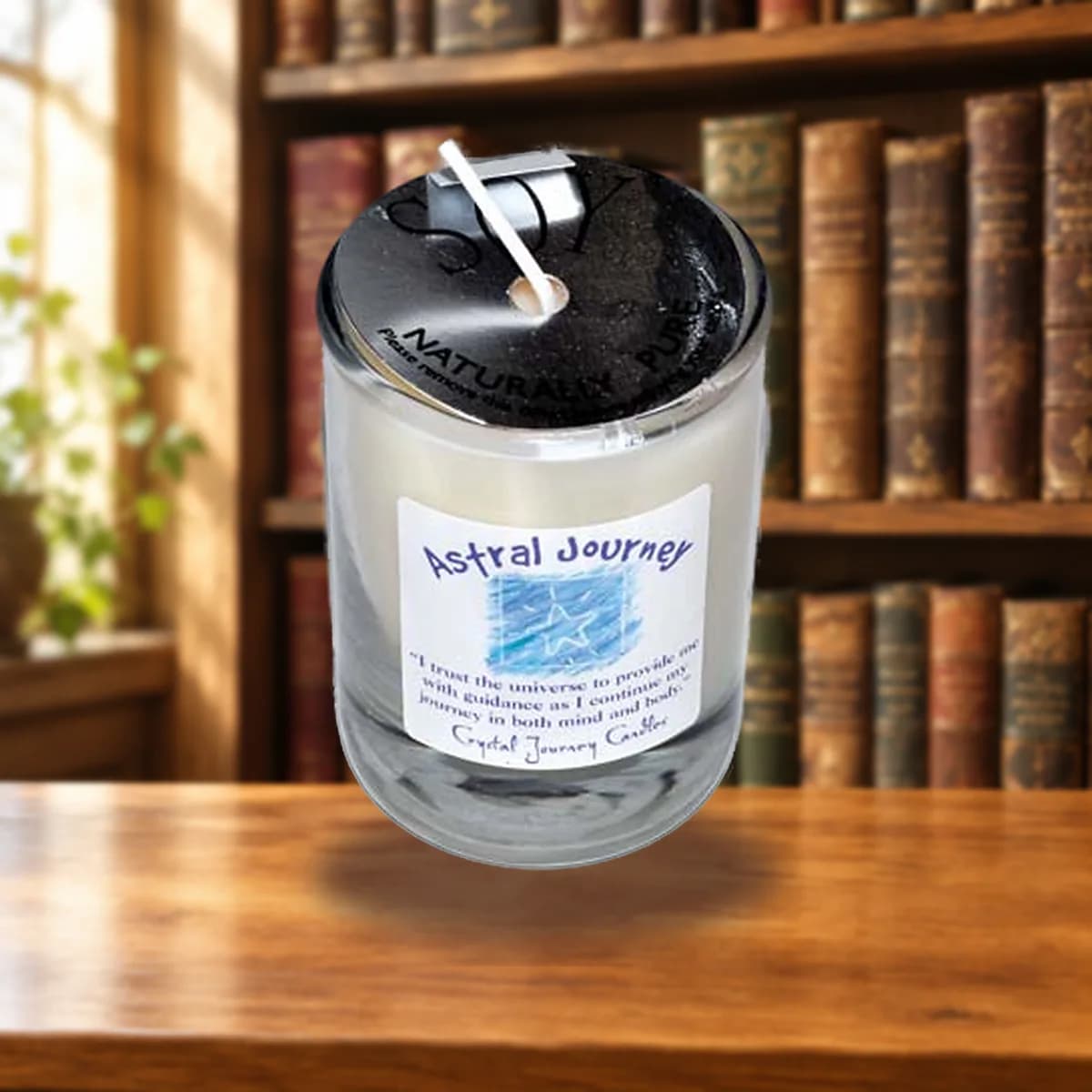 Astral Journey soy votive candle
