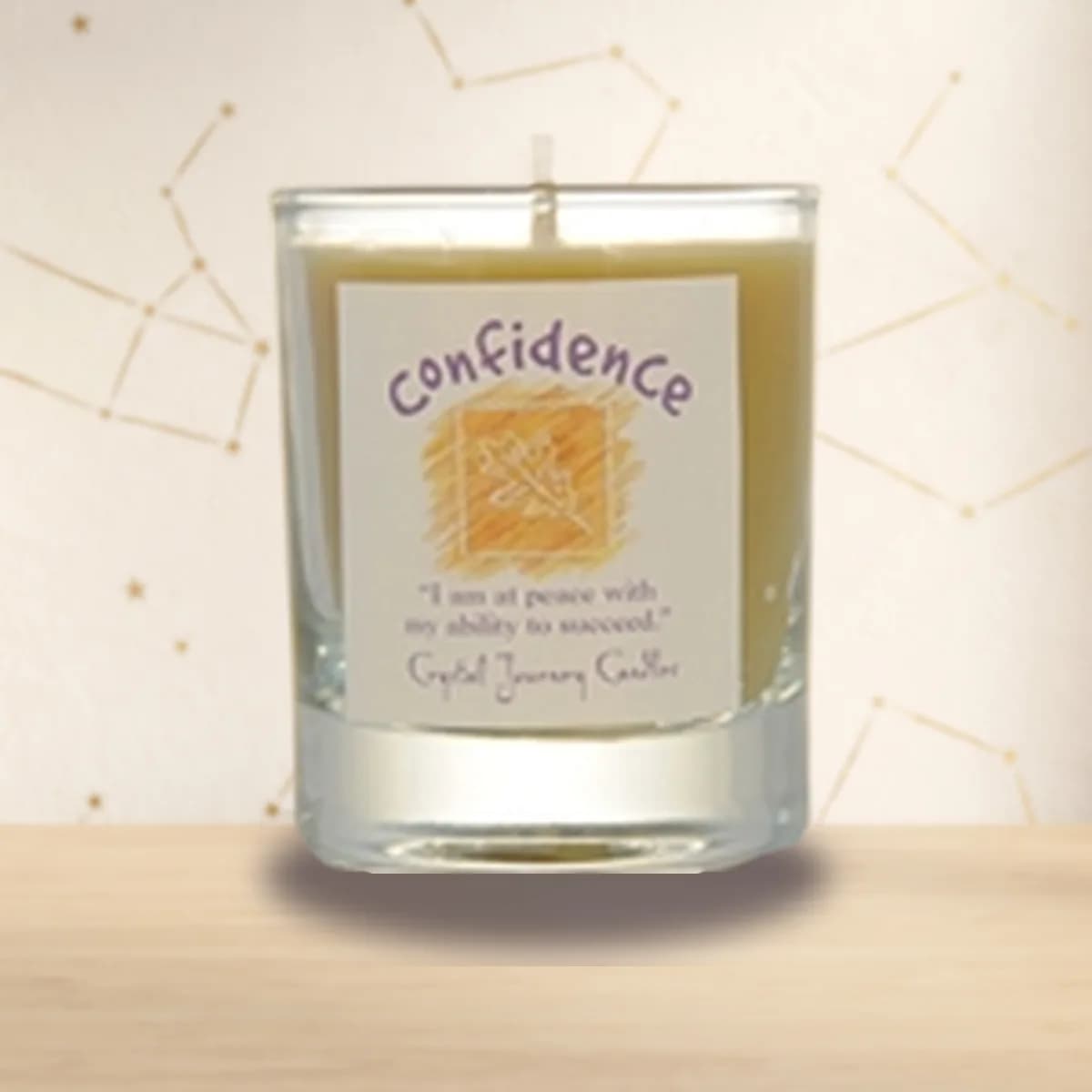 Confidence soy votive candle