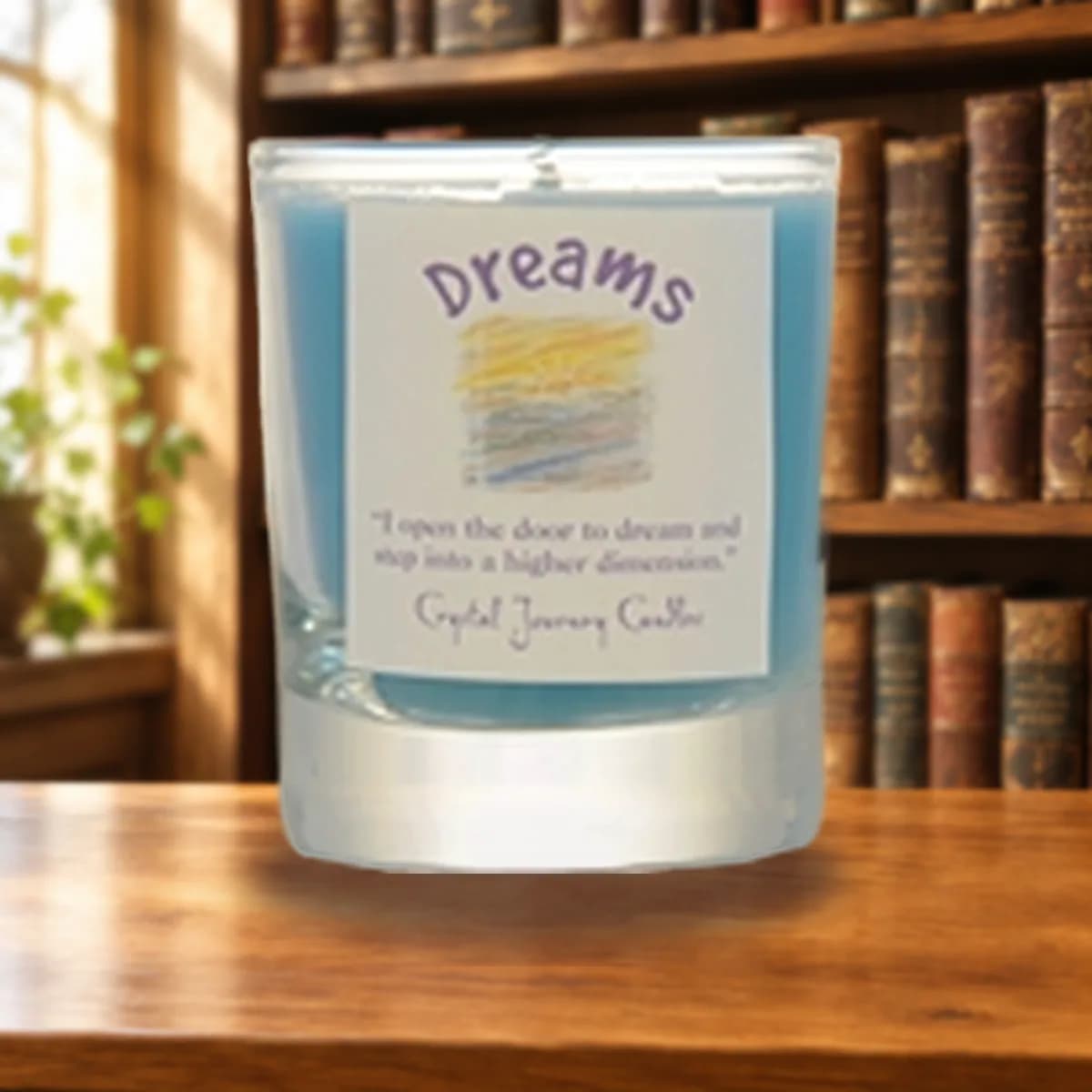 Dreams soy votive candle