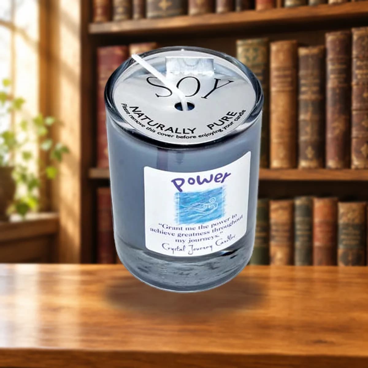 Power soy votive candle