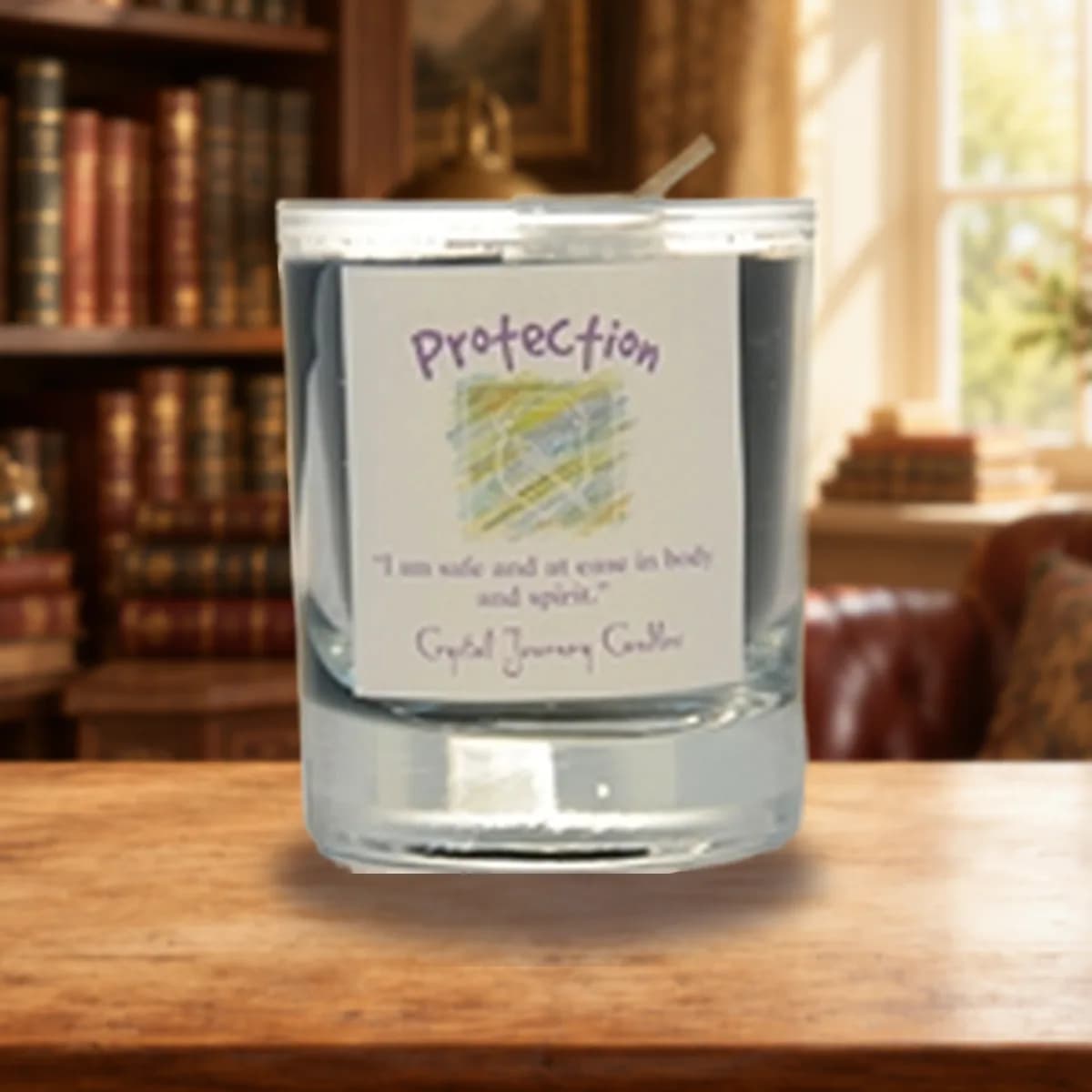 Protection soy votive candle