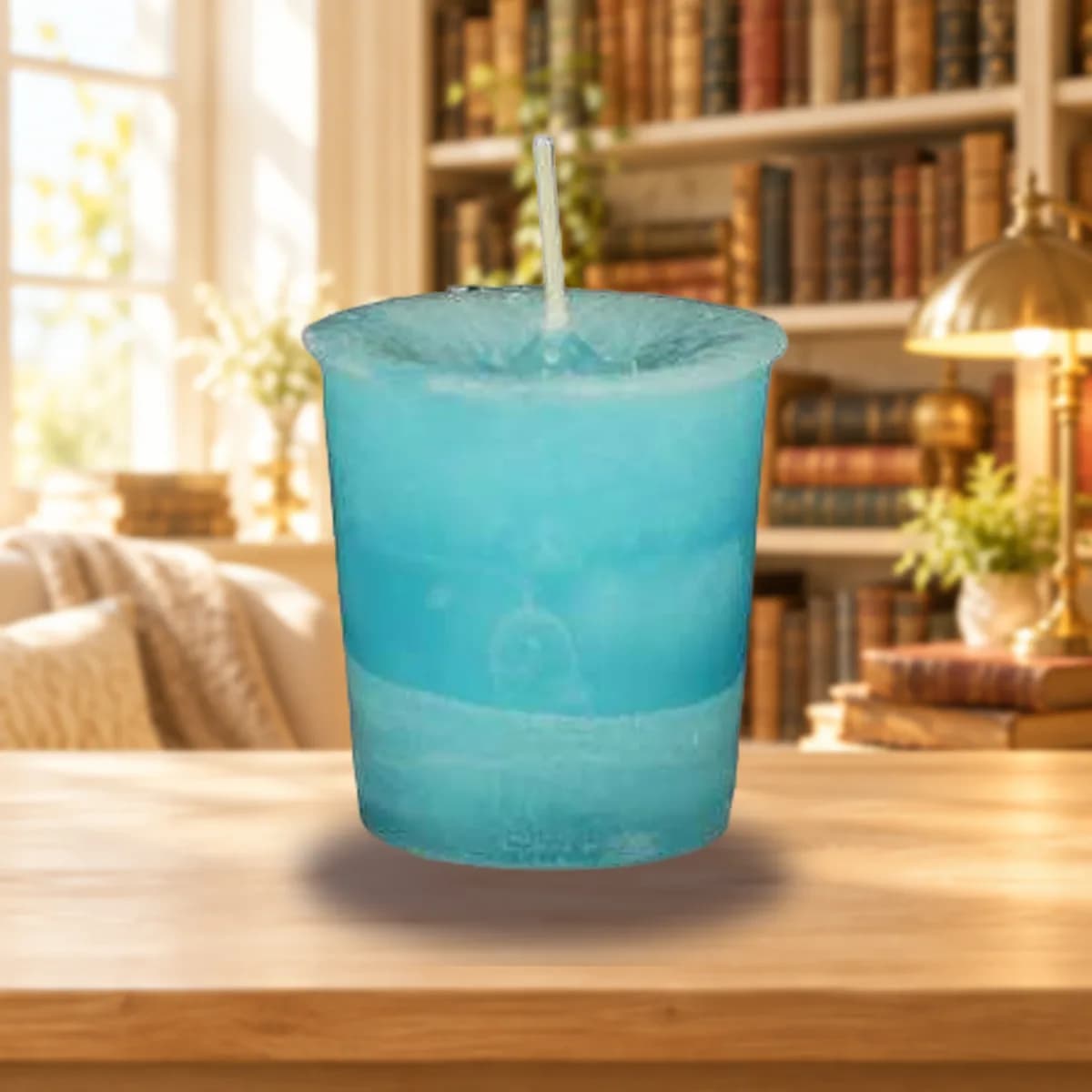 Dreams Herbal votive - light aqua