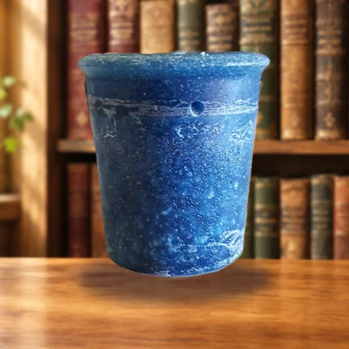 Gratitude Herbal votive - Midnight Blue