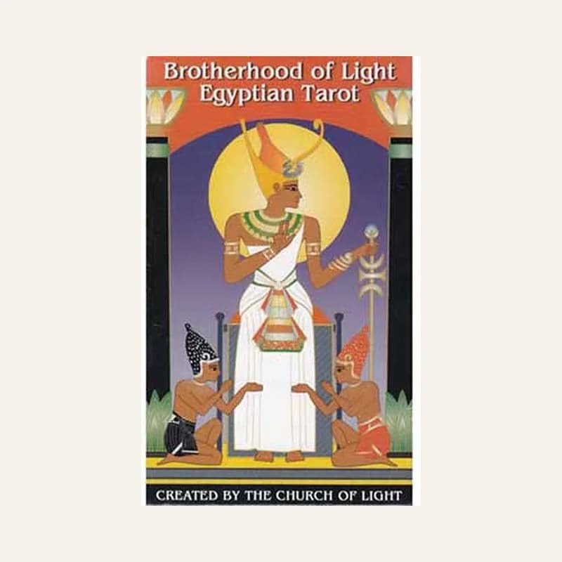 Brotherhood of Light Egyptian tarot deck by Church of Light