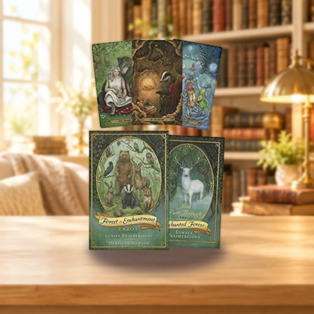 Forest of Enchantment tarot (deck & book) by Weatherstone & Allwood