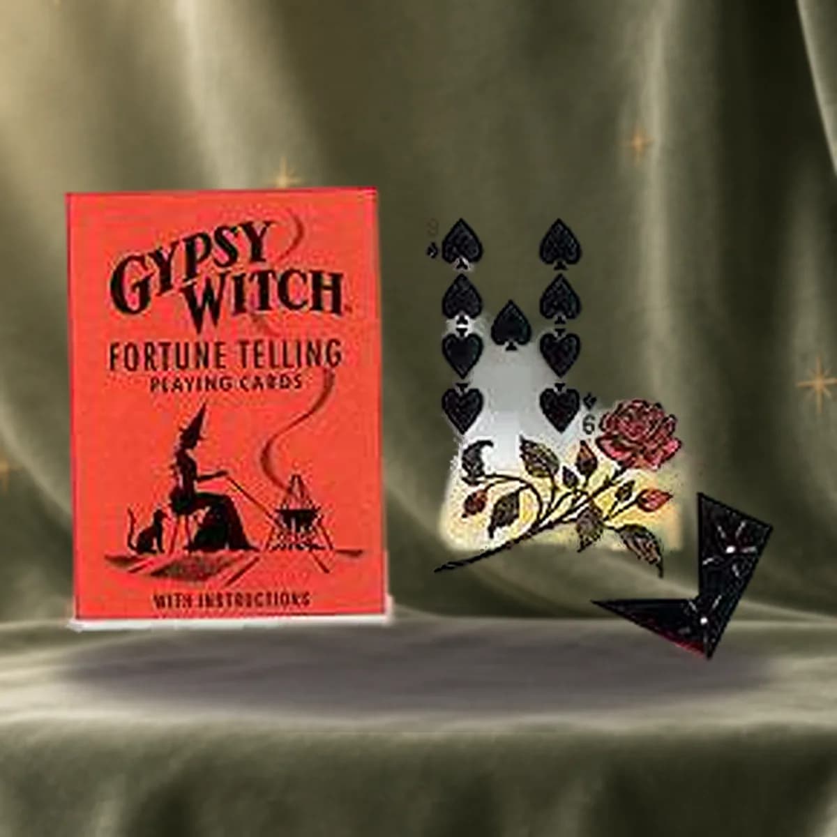 Gypsy Witch Fortune Telling Playing Cards