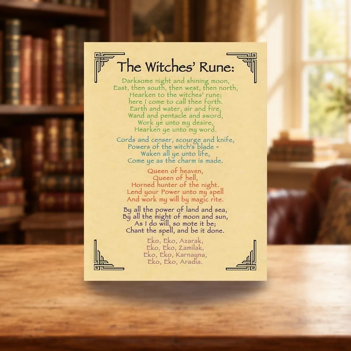 Witches' Rune poster