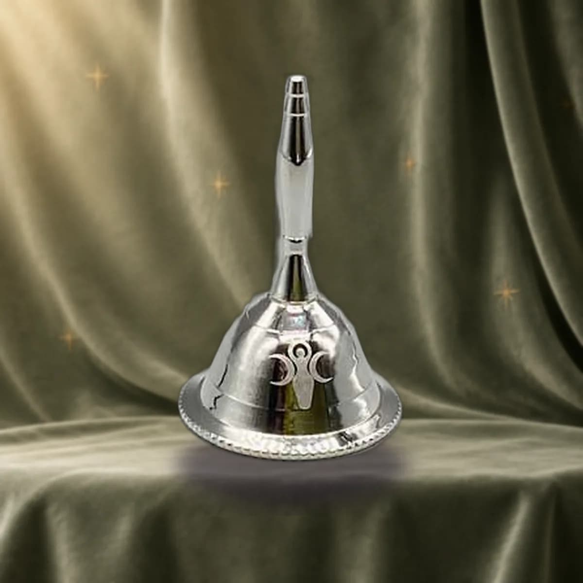 Altar Bell with Goddess Of Earth Design 2 1/2"