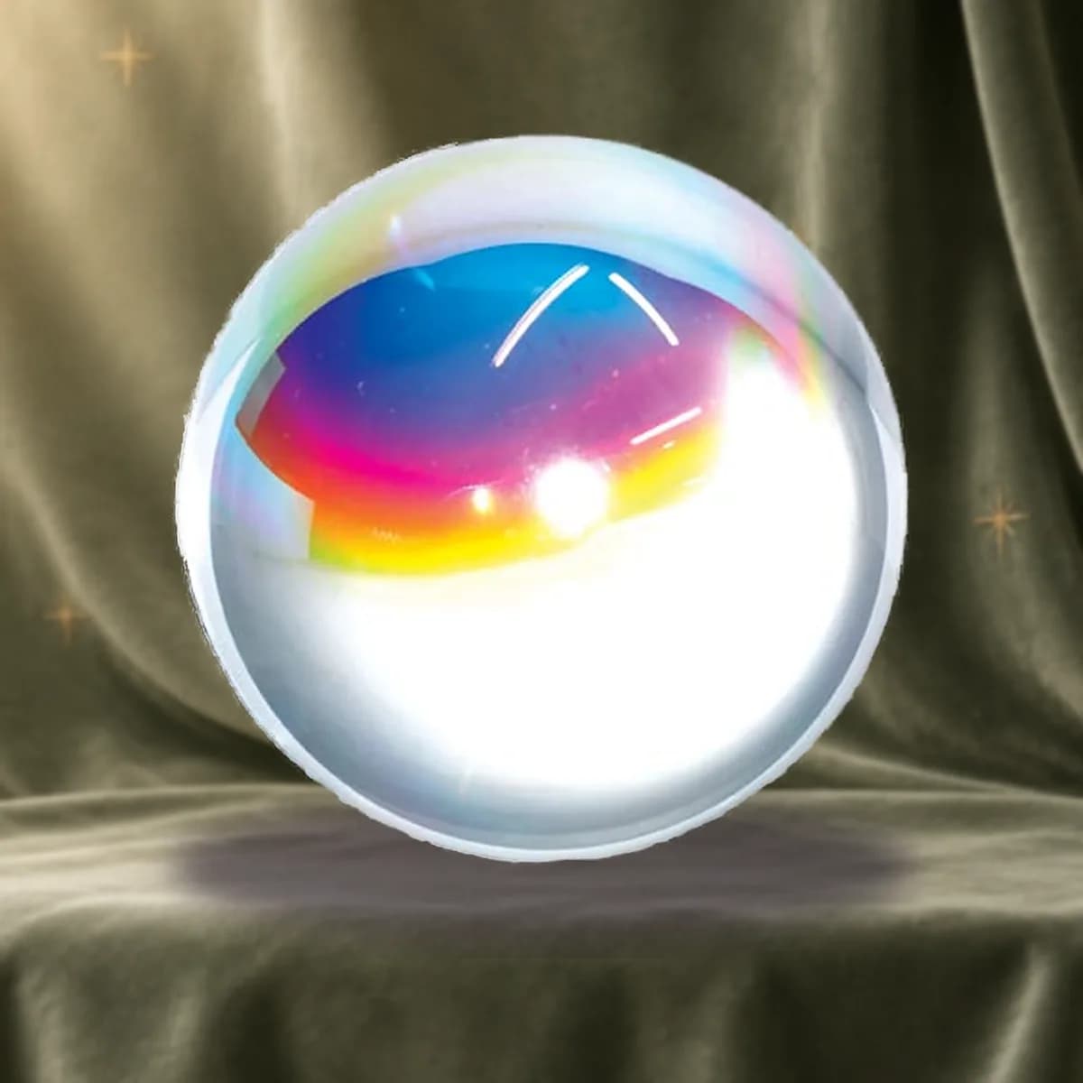 80mm Aurora gazing ball