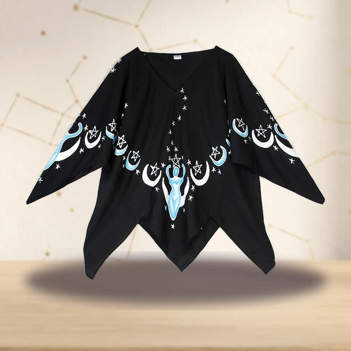 Moon Goddess Top black