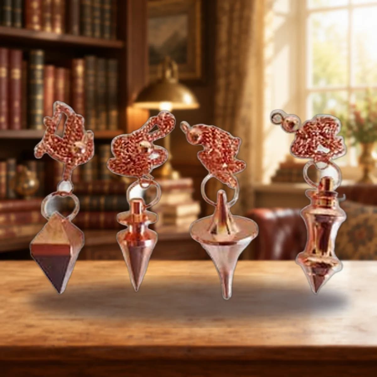 copper plated Brass pendulum