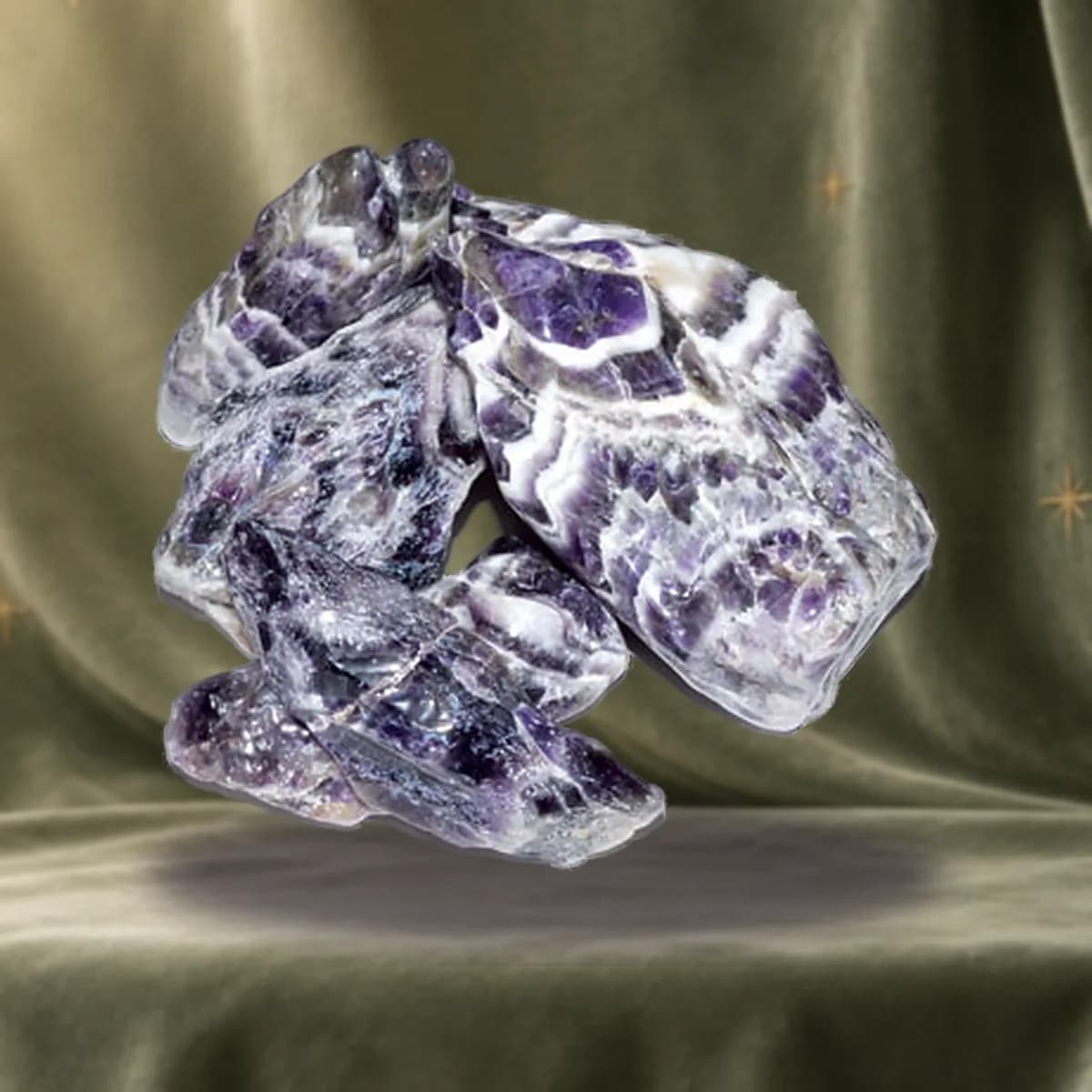 5 Kg Amethyst, Cheveron points