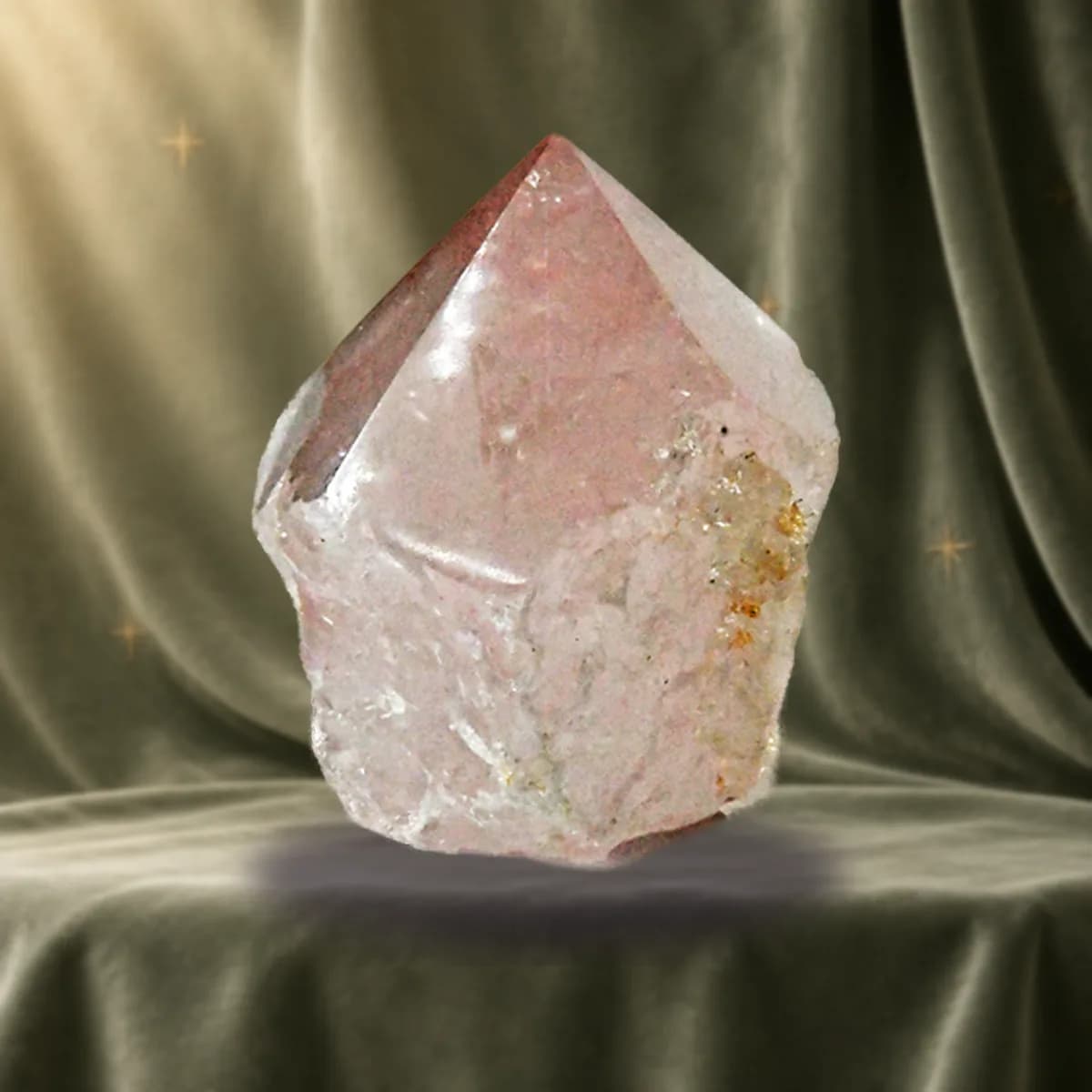 Rose Quartz top polished point