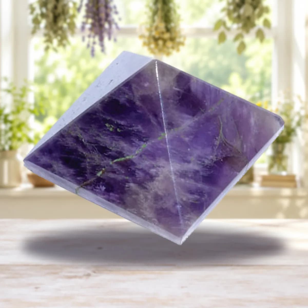 25-30mm Amethyst pyramid