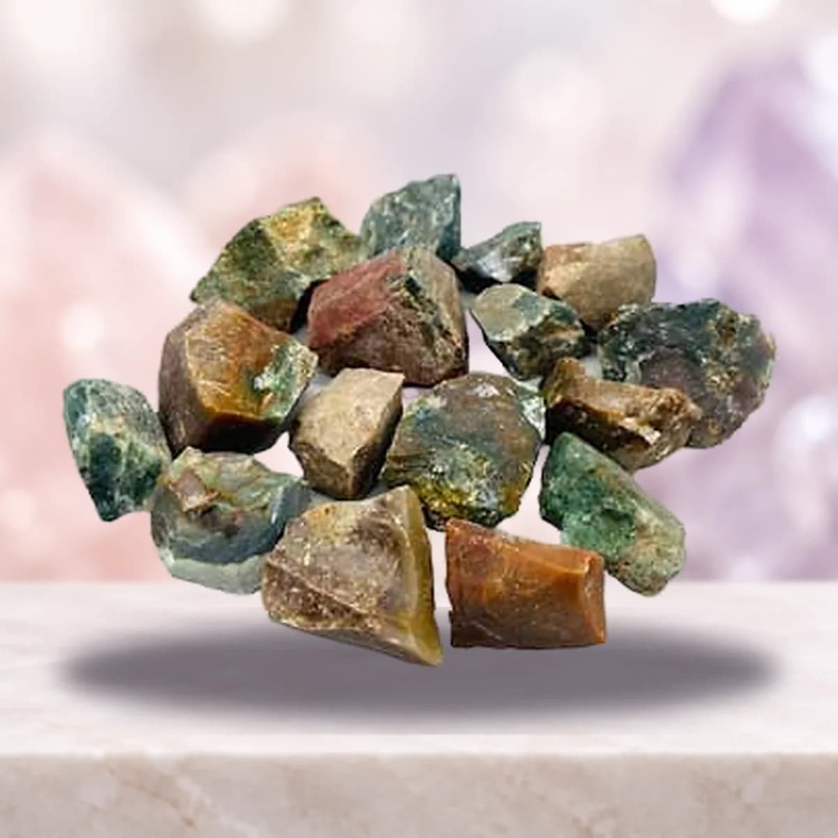 1 lb Jasper, Fancy untumbled stones