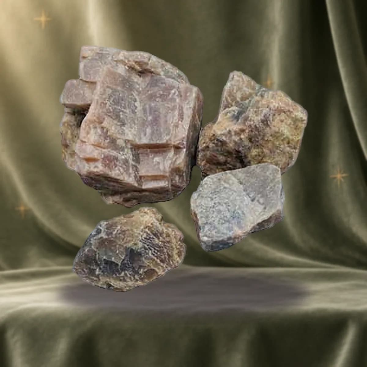 1 lb Moonstone untumbled stones