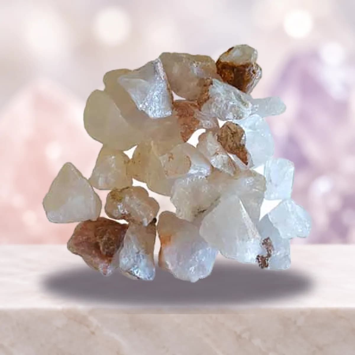 1 lb Quartz untumbled stones