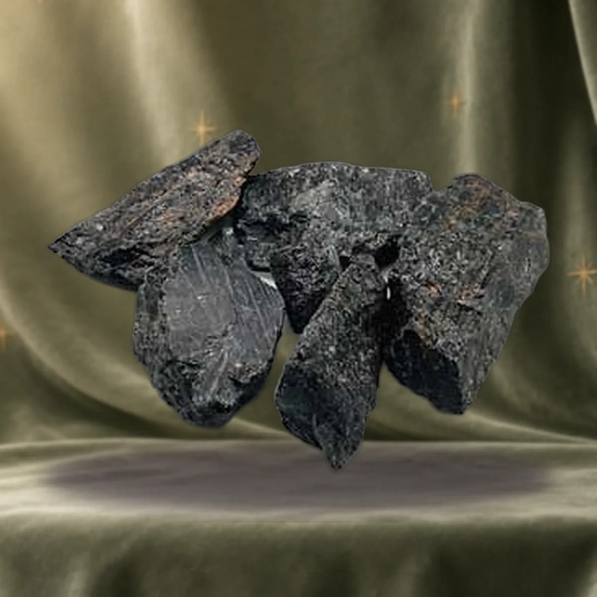1 lb Tourmaline, Black untumbled stones
