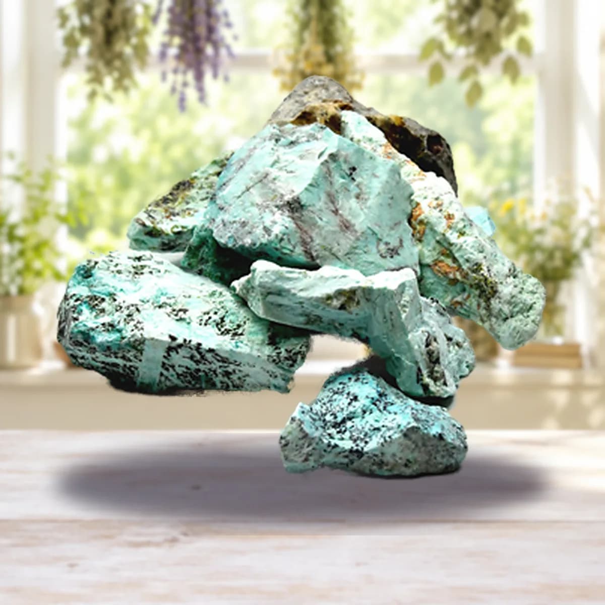 1 lb Turquoise untumbled