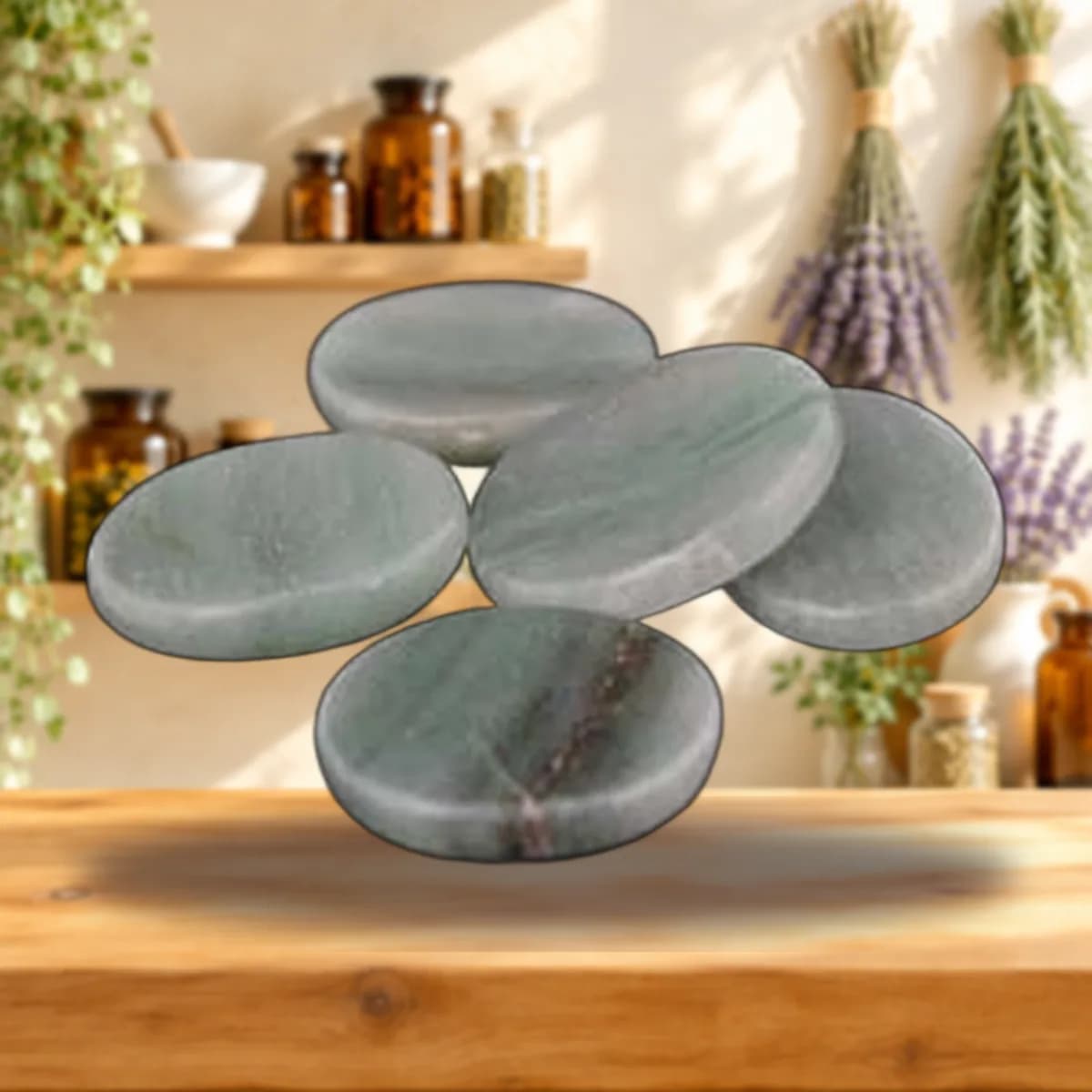 Green Aventurine worry stone