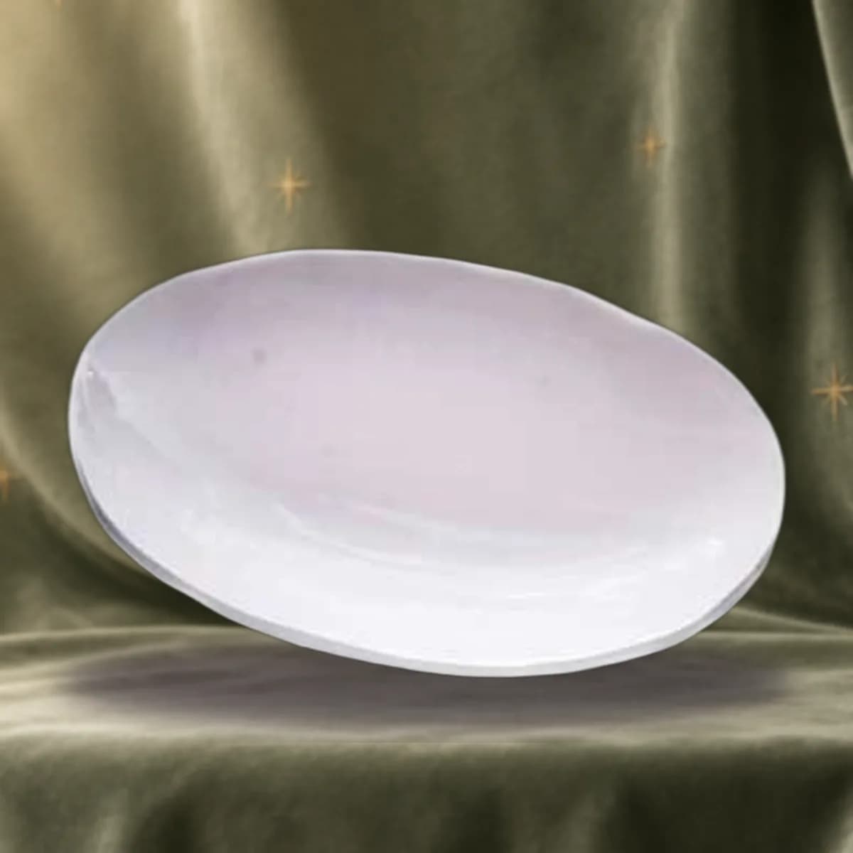 Pink Calcite Worry Stone