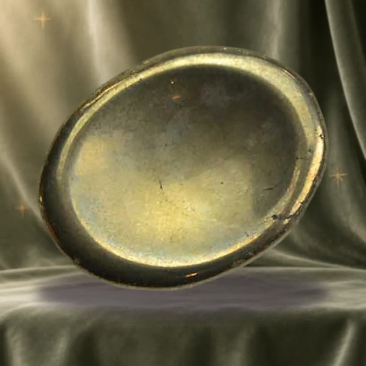 Pyrite worrry stone