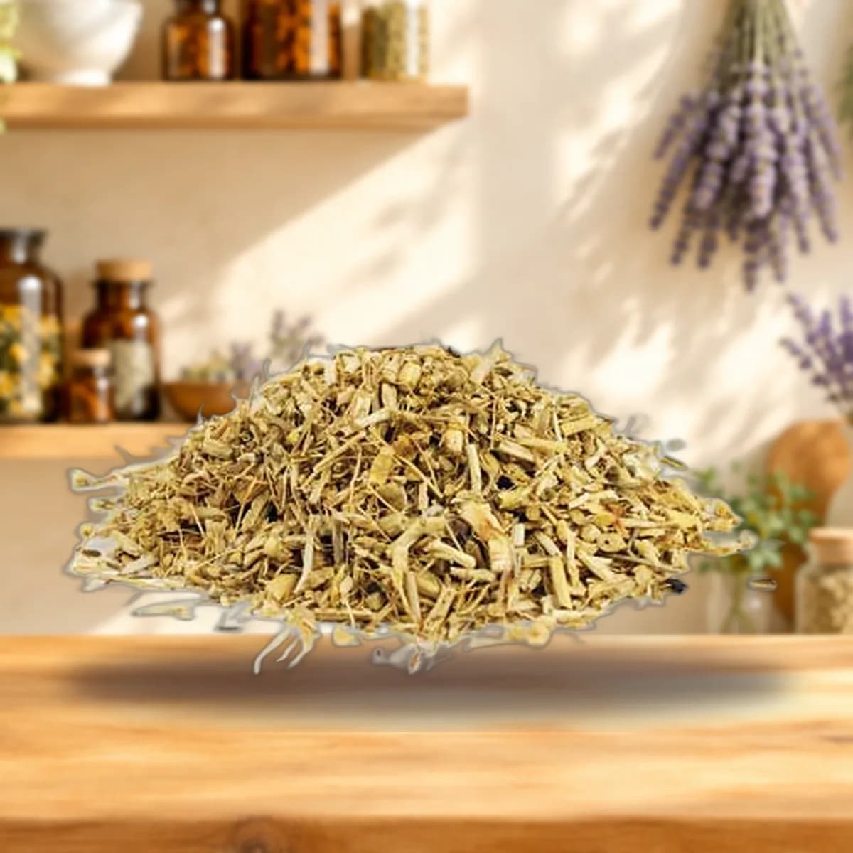 Dog Grass Root cut 1oz (Agropyron repens)