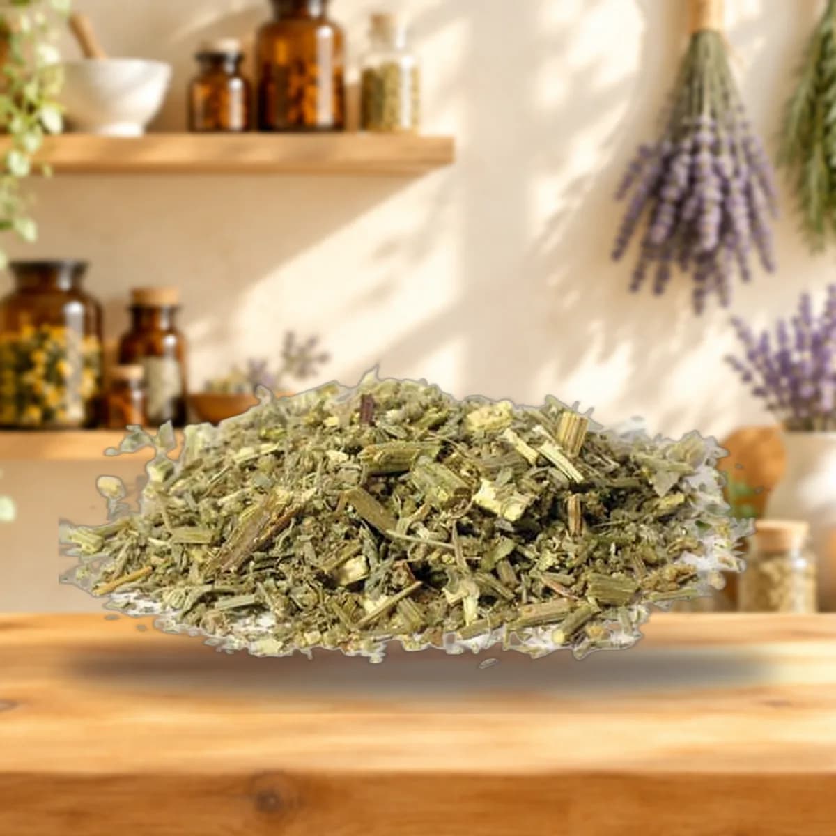 Wormwood, cut, 1 oz (Artemisia absinthium)