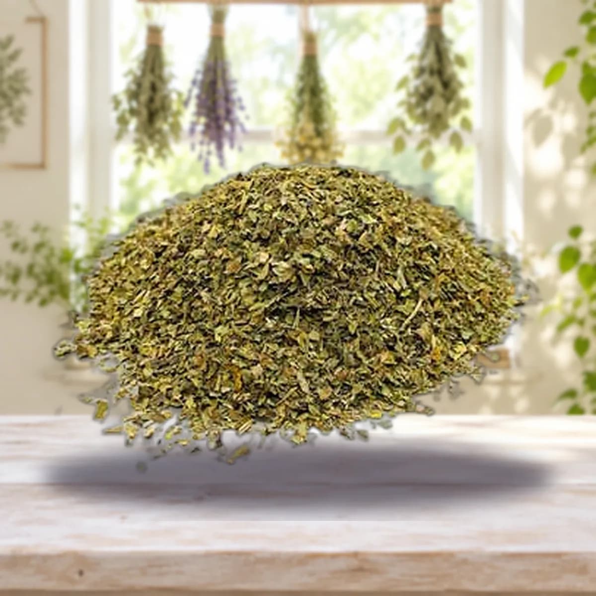 1 Lb Basil Leaf cut